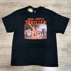 Michael Jackson Triller Band Tee Shirt Men’s Size Large